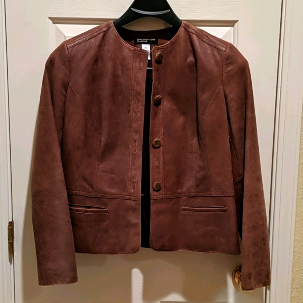 LEATHER JONES NEW YORK COLLECTION
